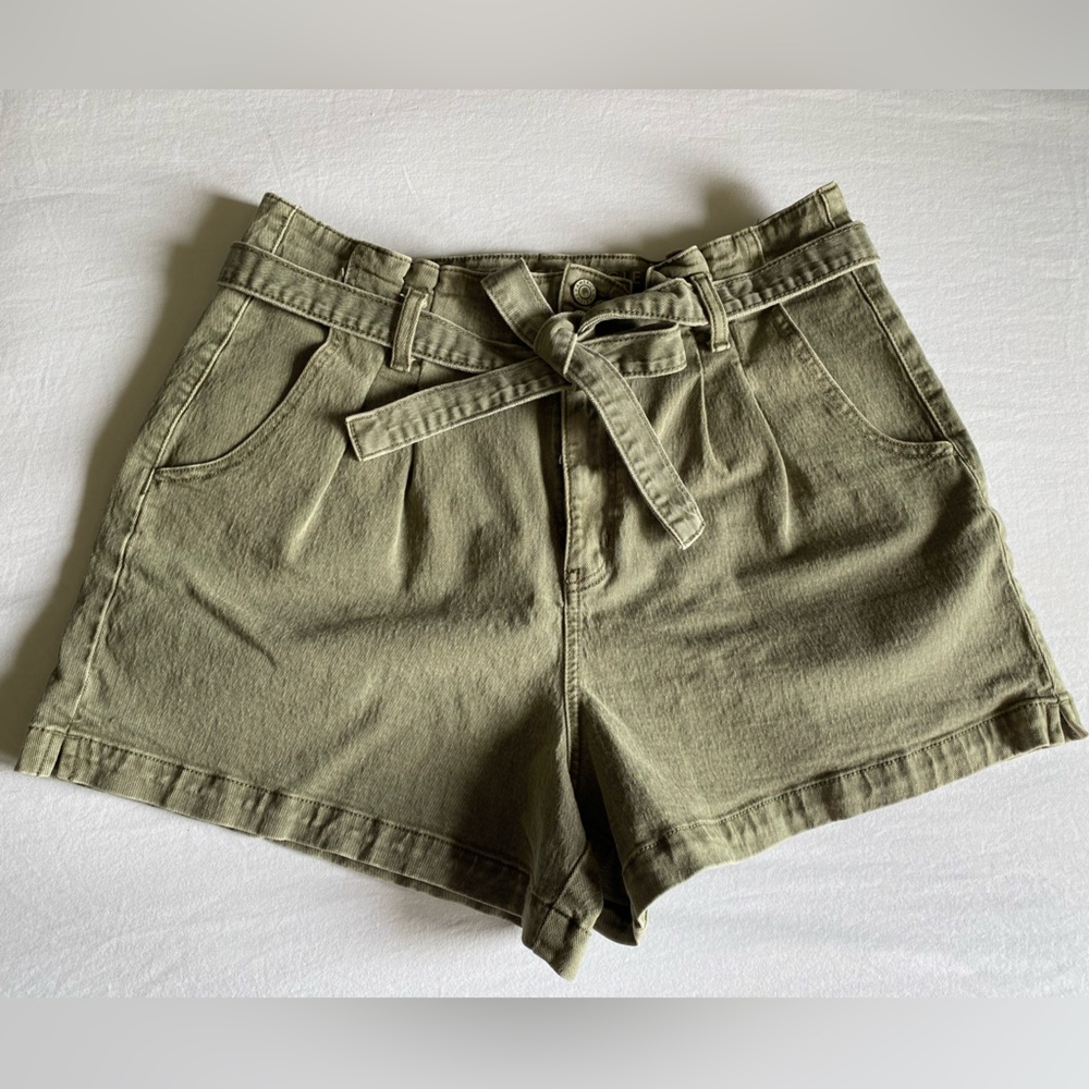 High rise mom shorts